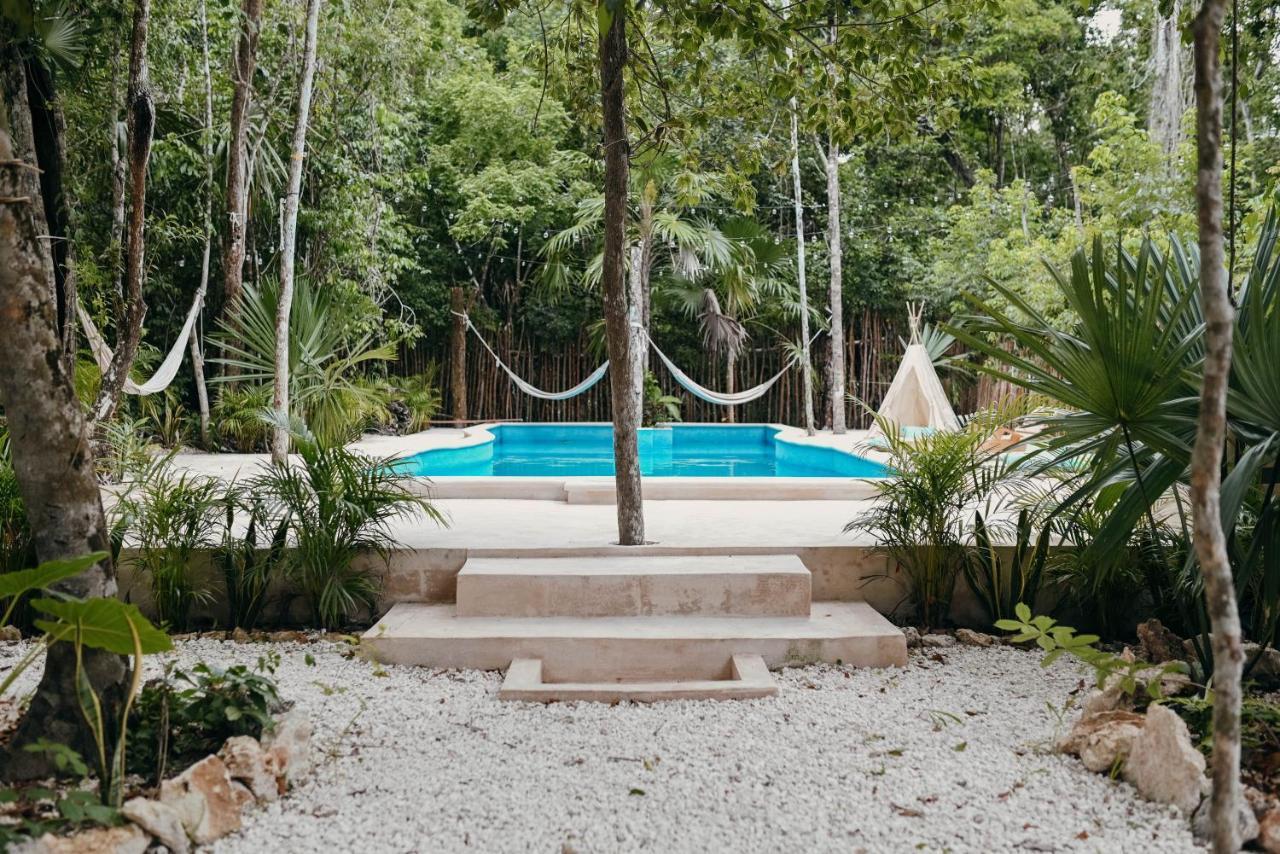 Hotel Lunita Jungle Experience Puerto Morelos Exteriér fotografie